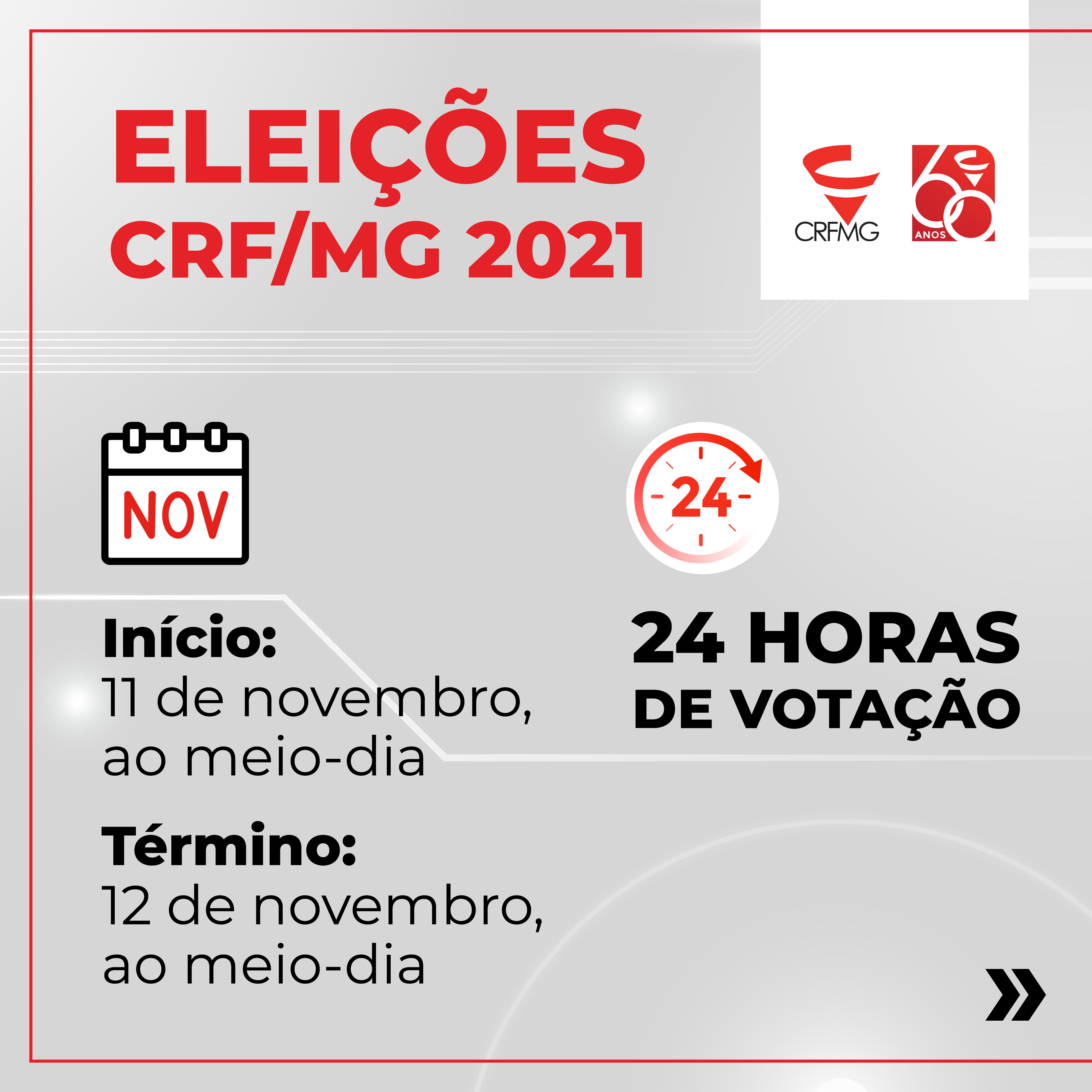 Eleições CRF/MG 2021